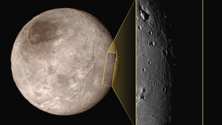 Charon Poses a Geomorphic Riddle: How do You Make a Mountain in a Moat?